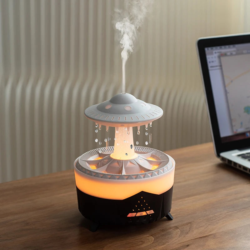 Flame Effect Essential Oil Diffuser - Zaey.shop