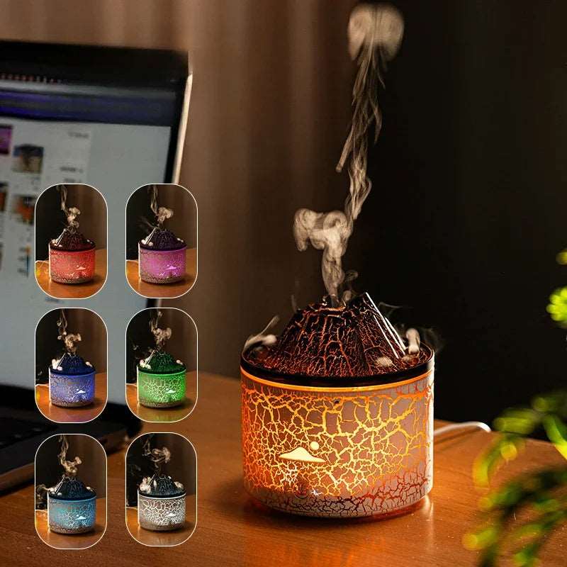 Flame Volcano Aroma Diffuser - Zaey.shop