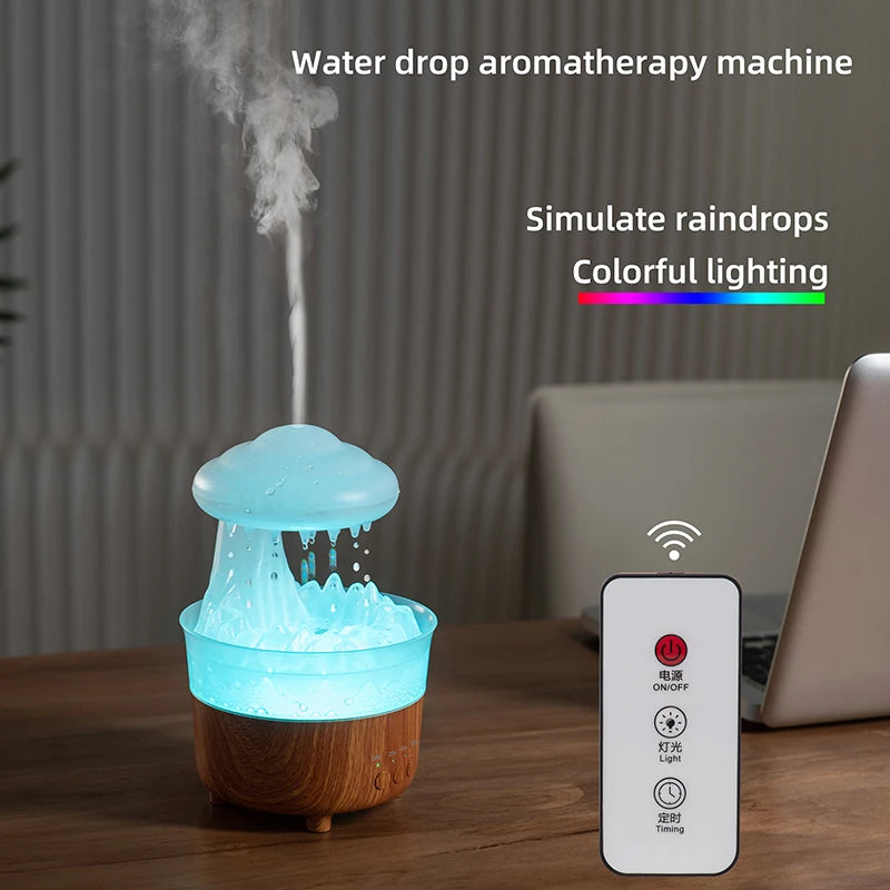 Flame Effect Essential Oil Diffuser - Zaey.shop