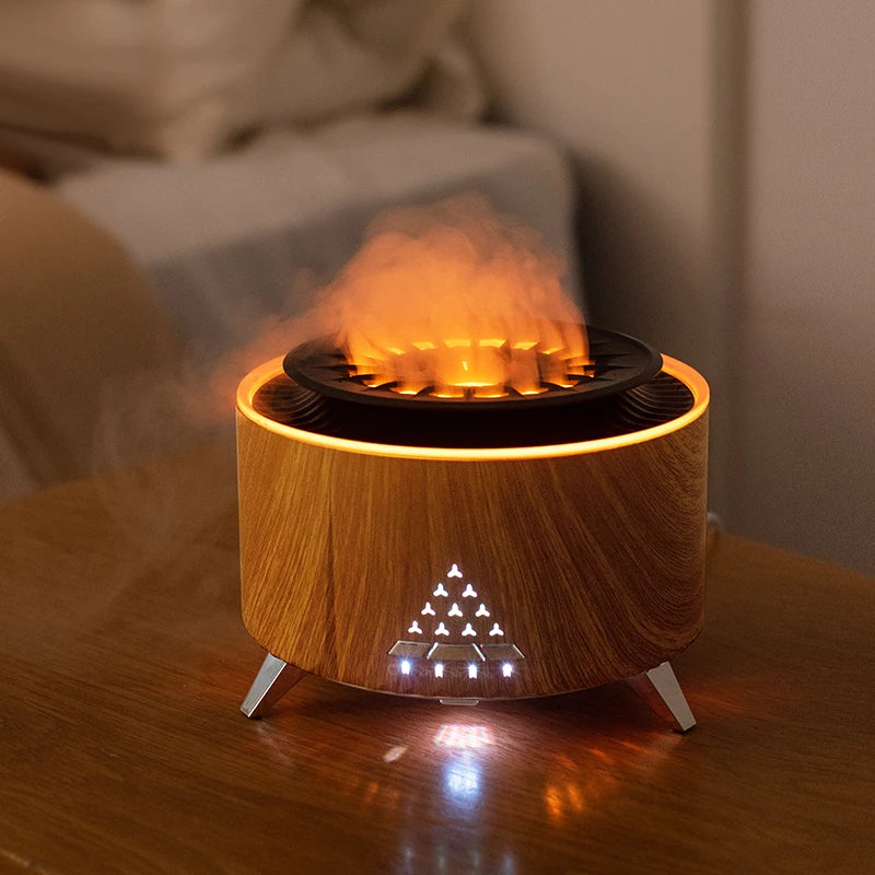 Flame Effect Essential Oil Diffuser - Zaey.shop