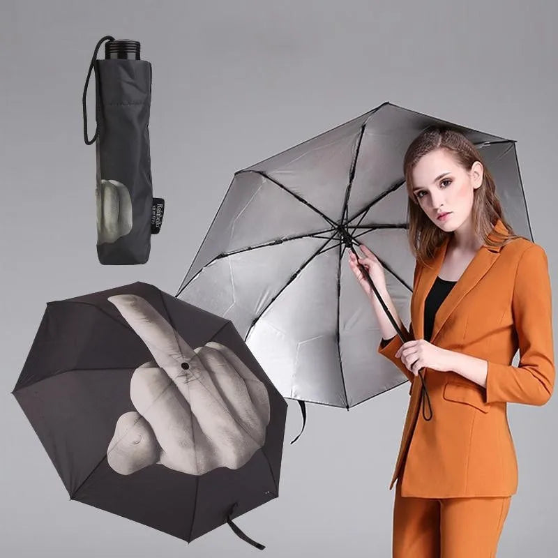 Middle Finger Windproof Umbrella - Zaey.shop