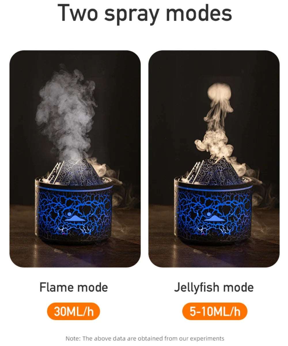 Flame Volcano Aroma Diffuser - Zaey.shop