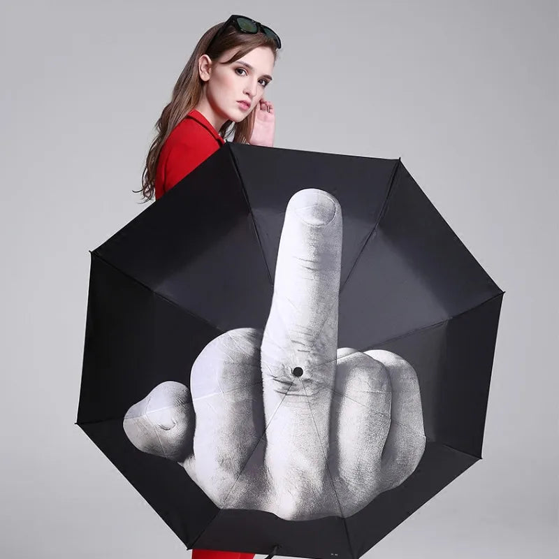 Middle Finger Windproof Umbrella - Zaey.shop