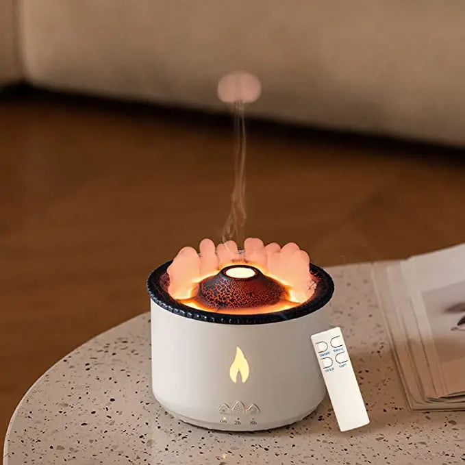 Flame Effect Essential Oil Diffuser - Zaey.shop