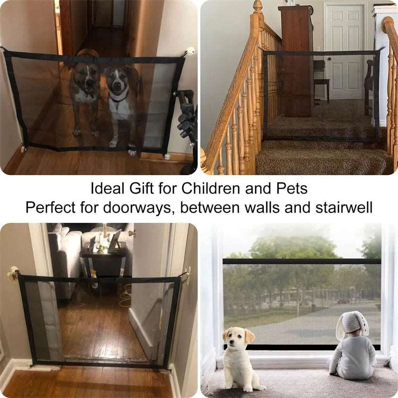 Portable Mesh Pet & Baby Barrier Fence - Zaey.shop