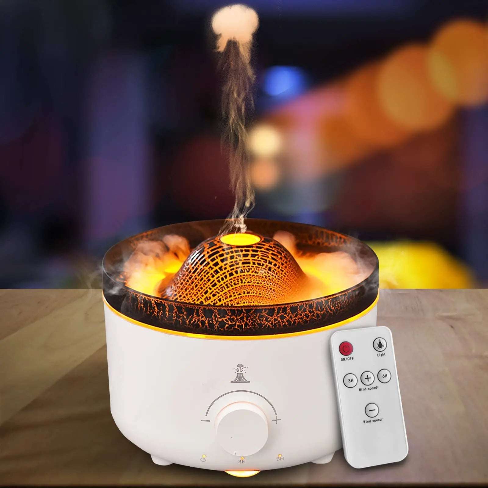 Flame Effect Essential Oil Diffuser - Zaey.shop