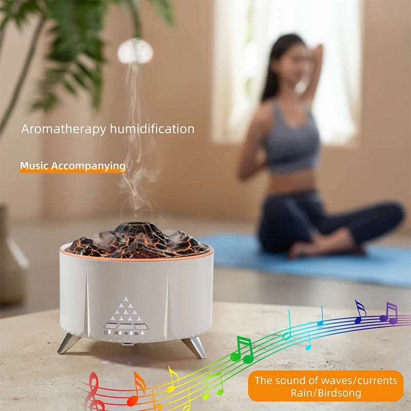 Flame Effect Essential Oil Diffuser - Zaey.shop